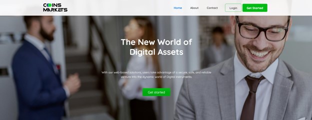 CoinsMarkets User Experience