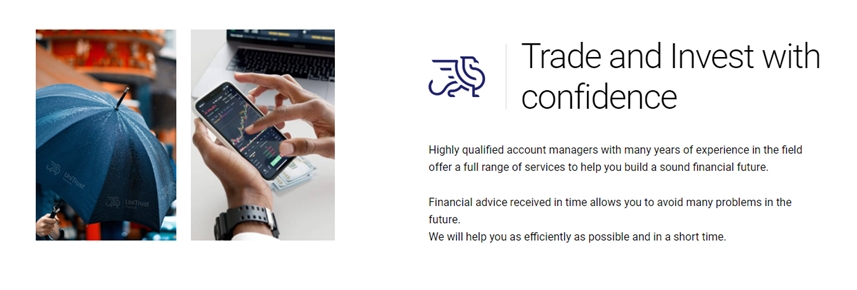 trading with the UniTrust Venture platform
